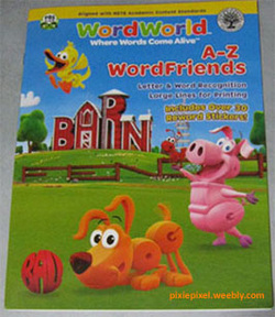 wordworld wordfriends workbook
